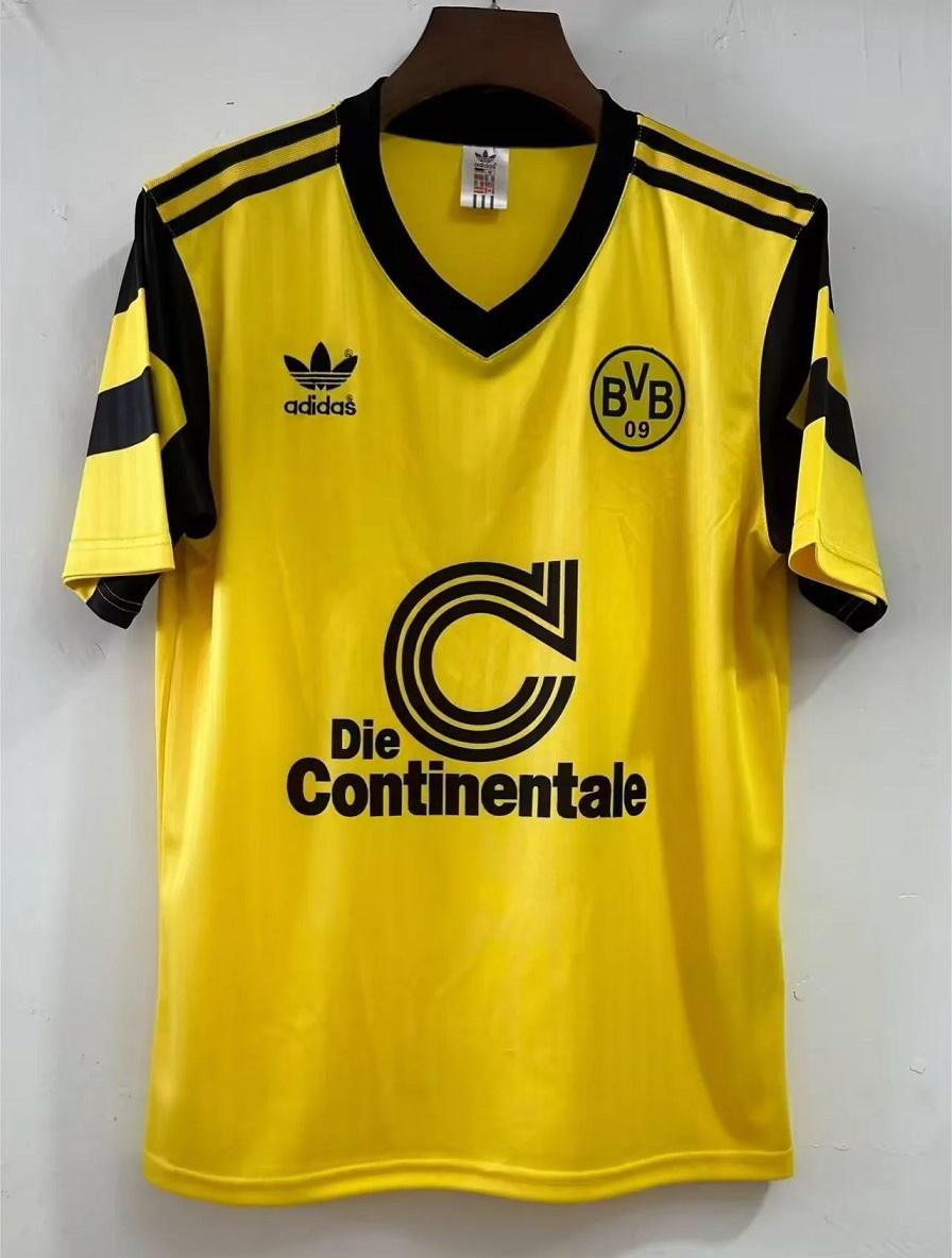 AAA Quality Dortmund 90/91 Home Soccer Jersey